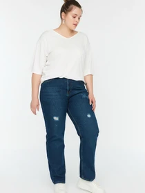 Джинси Trendyol модель TBBSS22JE00013/Mavi Фото