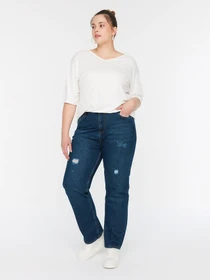 Джинси Trendyol модель TBBSS22JE00013/Mavi Фото
