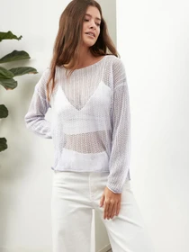 Рубашки Trendyol модель TWOAW22KZ2866/Lila Фото