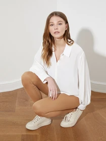 Рубашки Trendyol модель TWOSS21GO0301/Ekru Фото