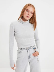 Свитры и кардиганы Trendyol модель TWOAW21BZ0071/Gri Фото