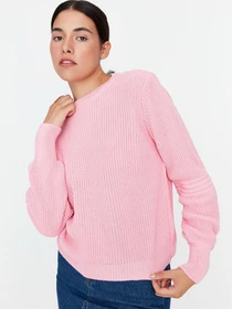 Свитры и кардиганы Trendyol модель TWOAW23KZ01721/Pembe Фото