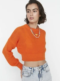 Светри та кардигани Trendyol модель TWOAW23KZ01620/Turuncu Фото