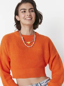 Светри та кардигани Trendyol модель TWOAW23KZ01620/Turuncu Фото