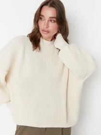 Свитры и кардиганы Trendyol модель TWOAW23KZ01448/Ekru Фото