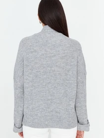 Свитры и кардиганы Trendyol модель TWOAW23KZ01390/Gri Фото