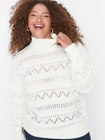 Свитры и кардиганы Trendyol модель TBBAW23AN00070/Ekru Фото