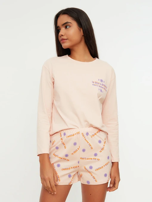 Одяг для дому та сну Trendyol модель THMAW22PT0077/Pembe Фото