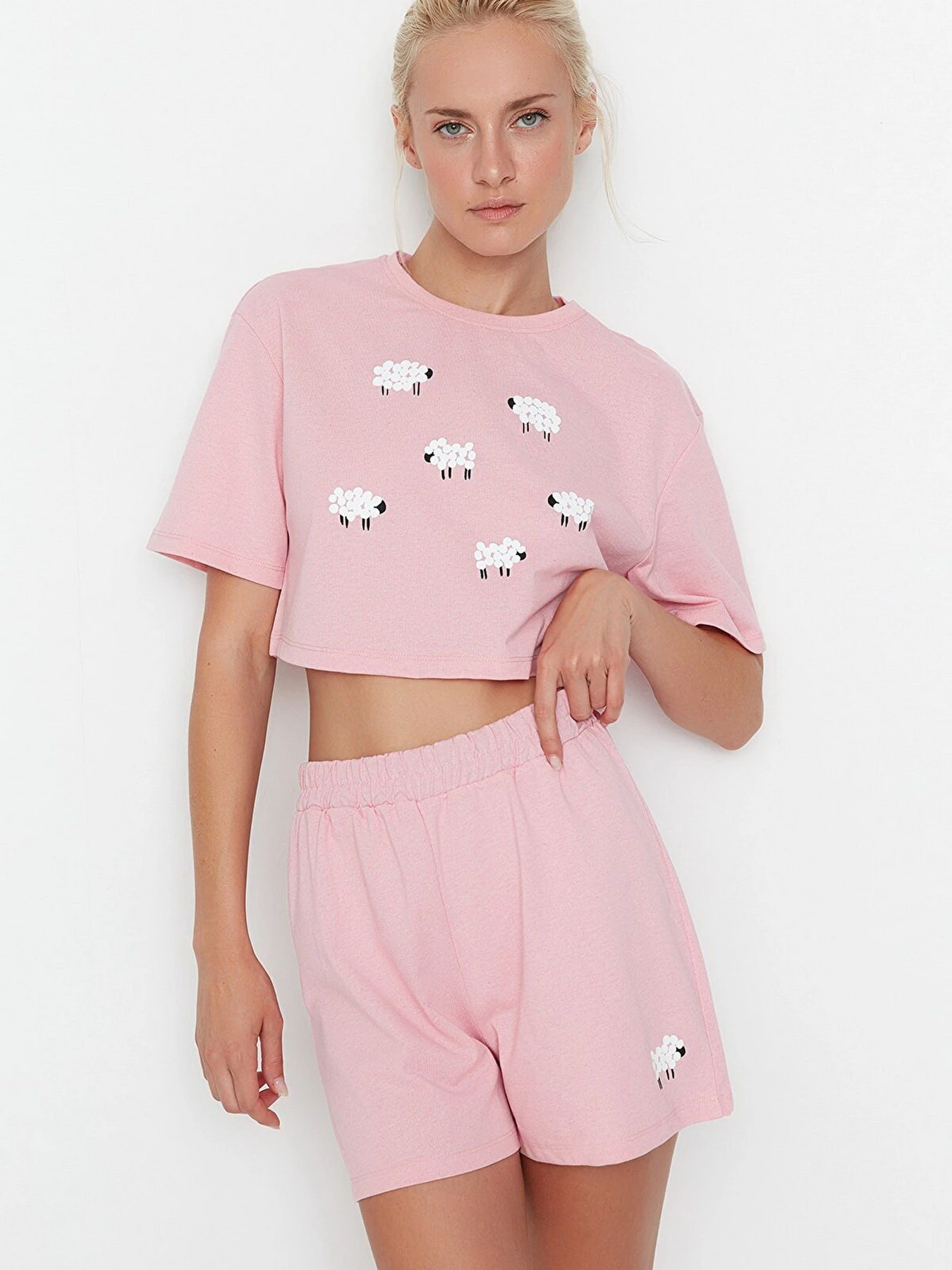 Одежда для дома и сна Trendyol модель THMSS22PT0323/Pembe Фото