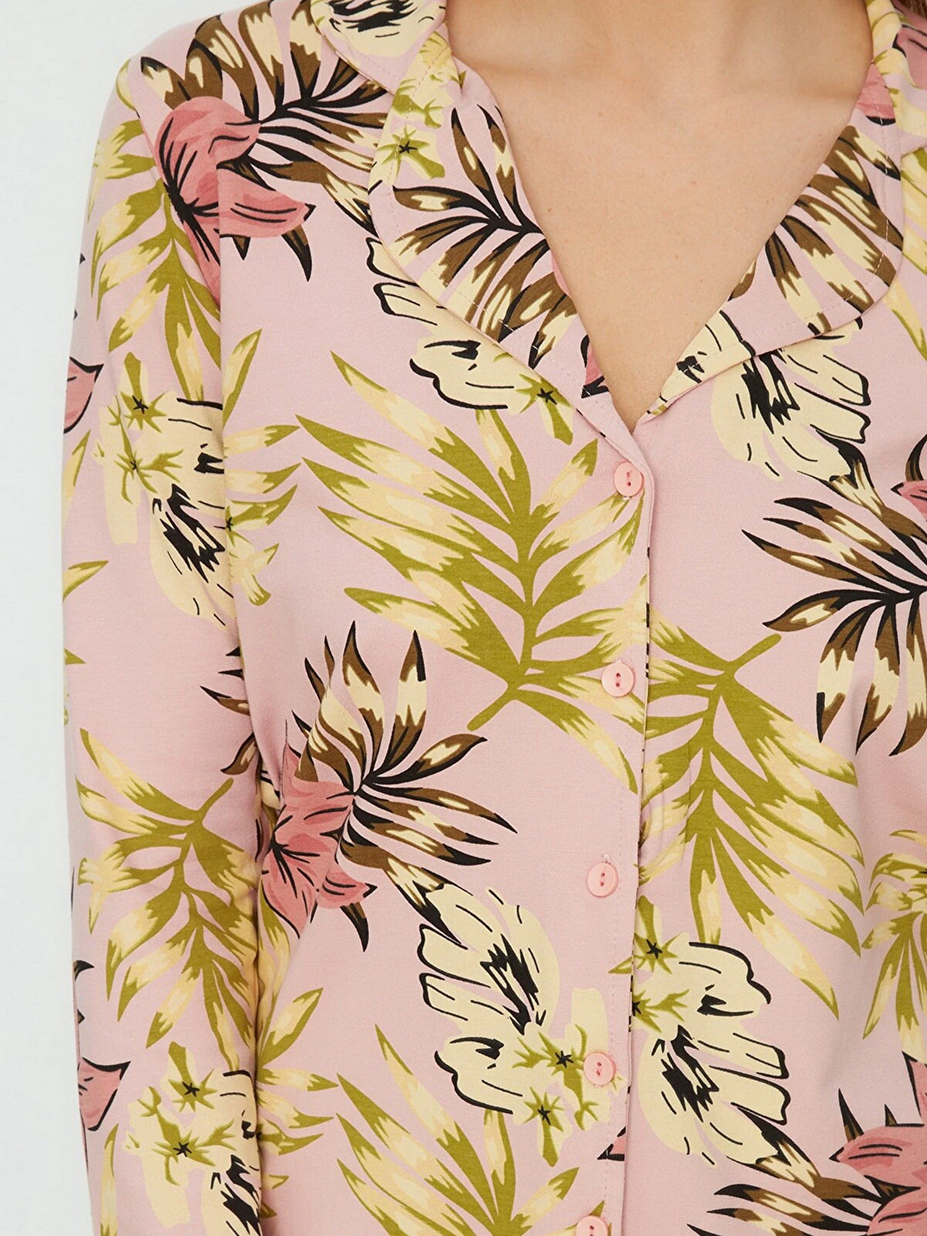 Одяг для дому та сну Trendyol модель THMSS22PT0354/Pembe Одяг для дому та сну Trendyol модель THMSS22PT0354/Pembe Фото