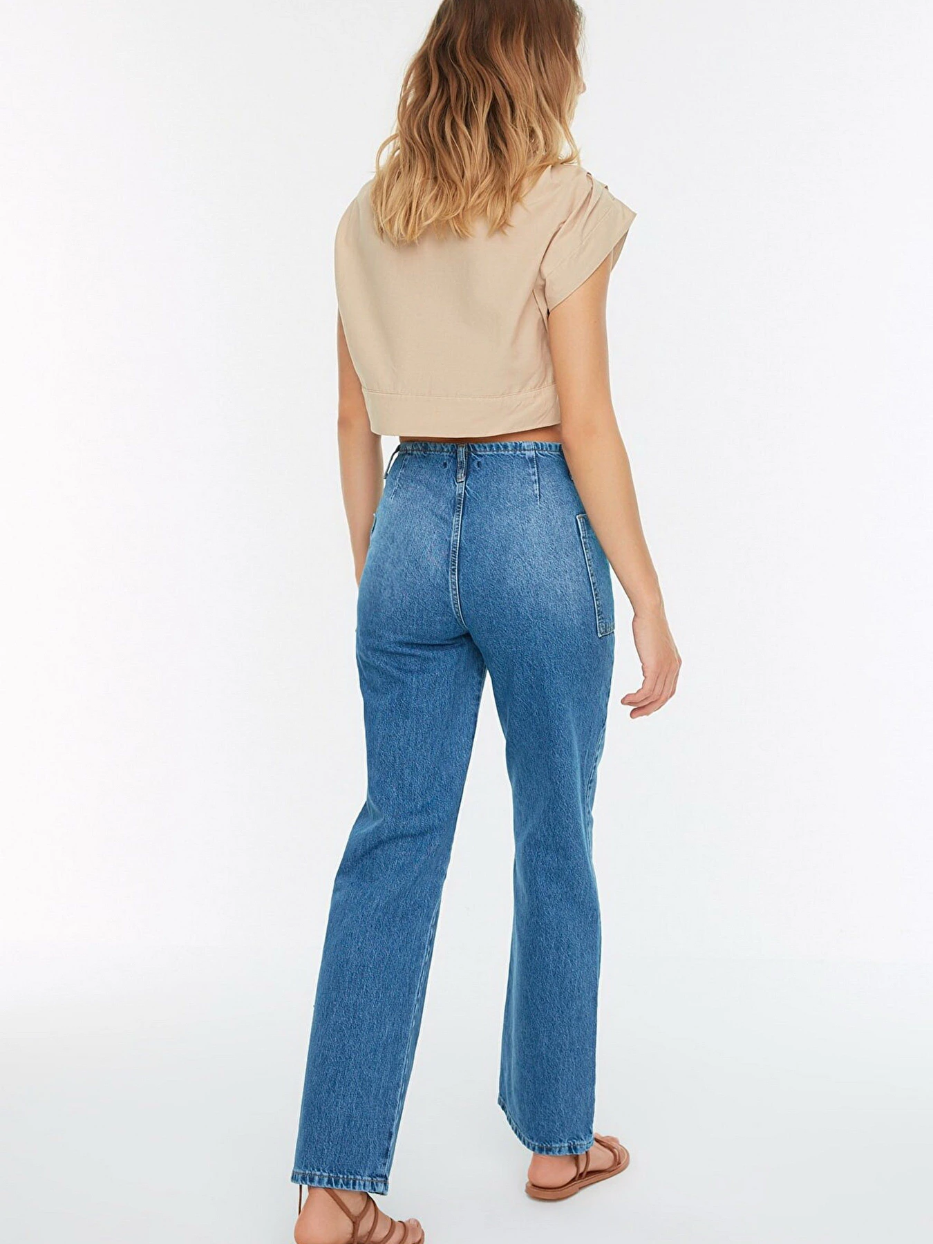 Джинси Trendyol модель TWOSS22JE00028/Mavi Фото