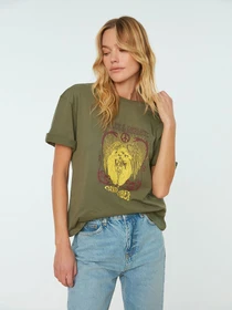 Футболки и поло Trendyol модель TWOSS22TS0997/Acik Yesil Фото