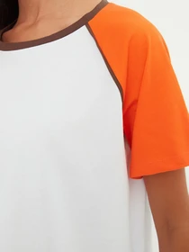 Футболки и поло Trendyol модель TWOSS22TS1359/Turuncu Фото