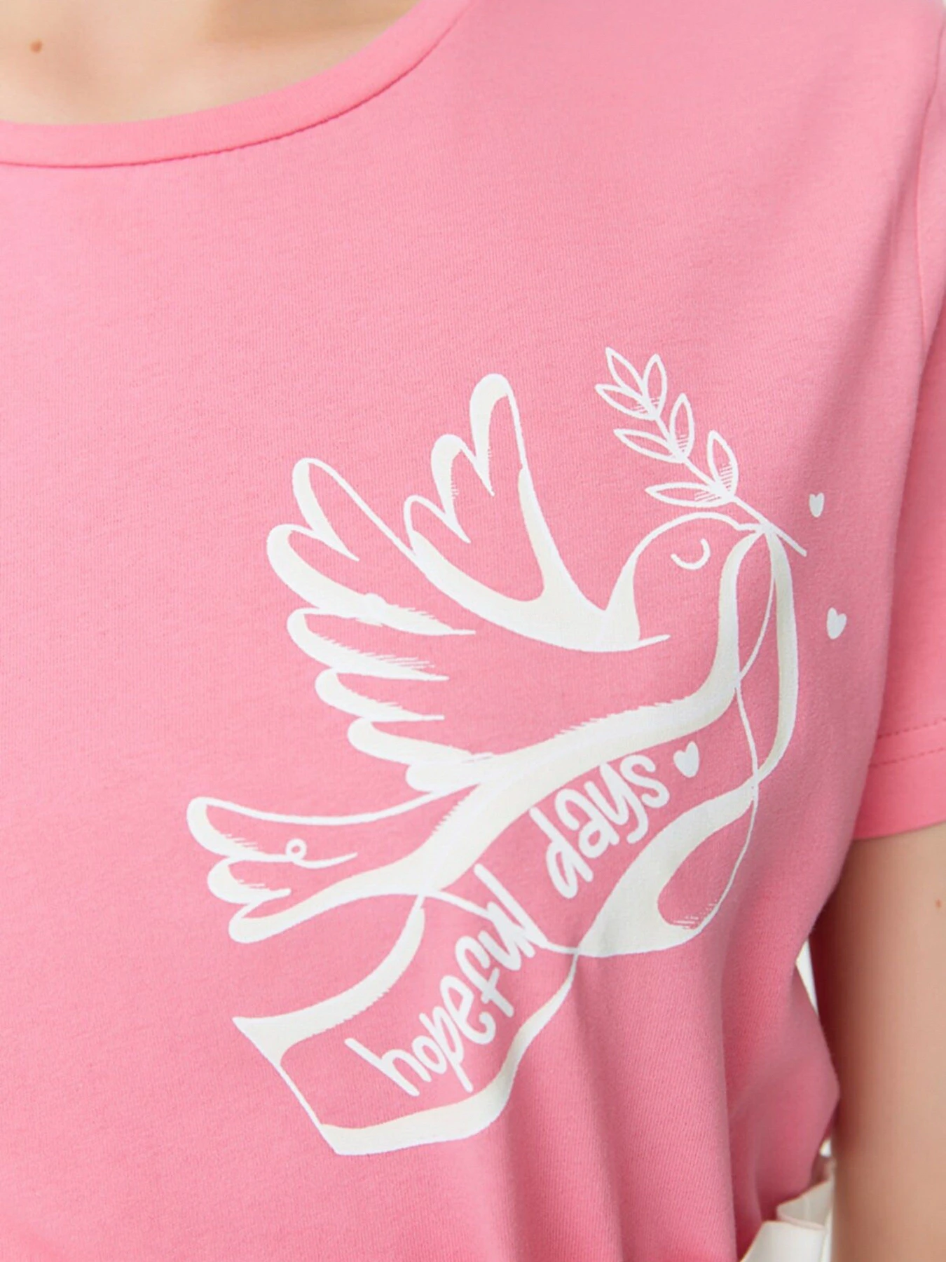 Футболки и поло Trendyol модель TWOSS22TS1643/Pembe Футболки и поло Trendyol модель TWOSS22TS1643/Pembe Фото