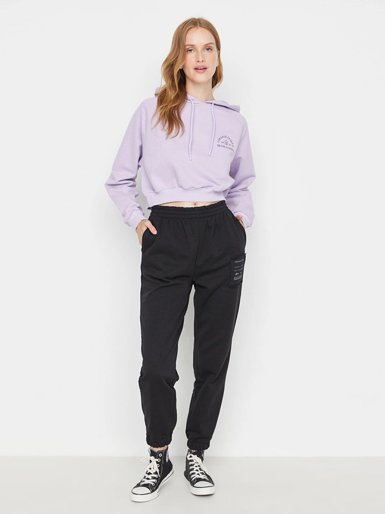 Штани Trendyol модель TWOAW23EA00124/Siyah Фото