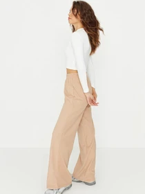 Брюки Trendyol модель TWOAW23EA00132/Bej Фото