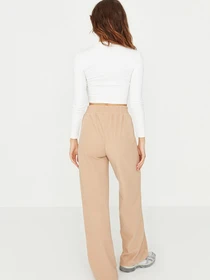 Брюки Trendyol модель TWOAW23EA00132/Bej Фото