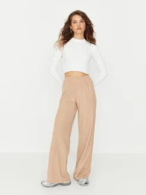 Брюки Trendyol модель TWOAW23EA00132/Bej Фото