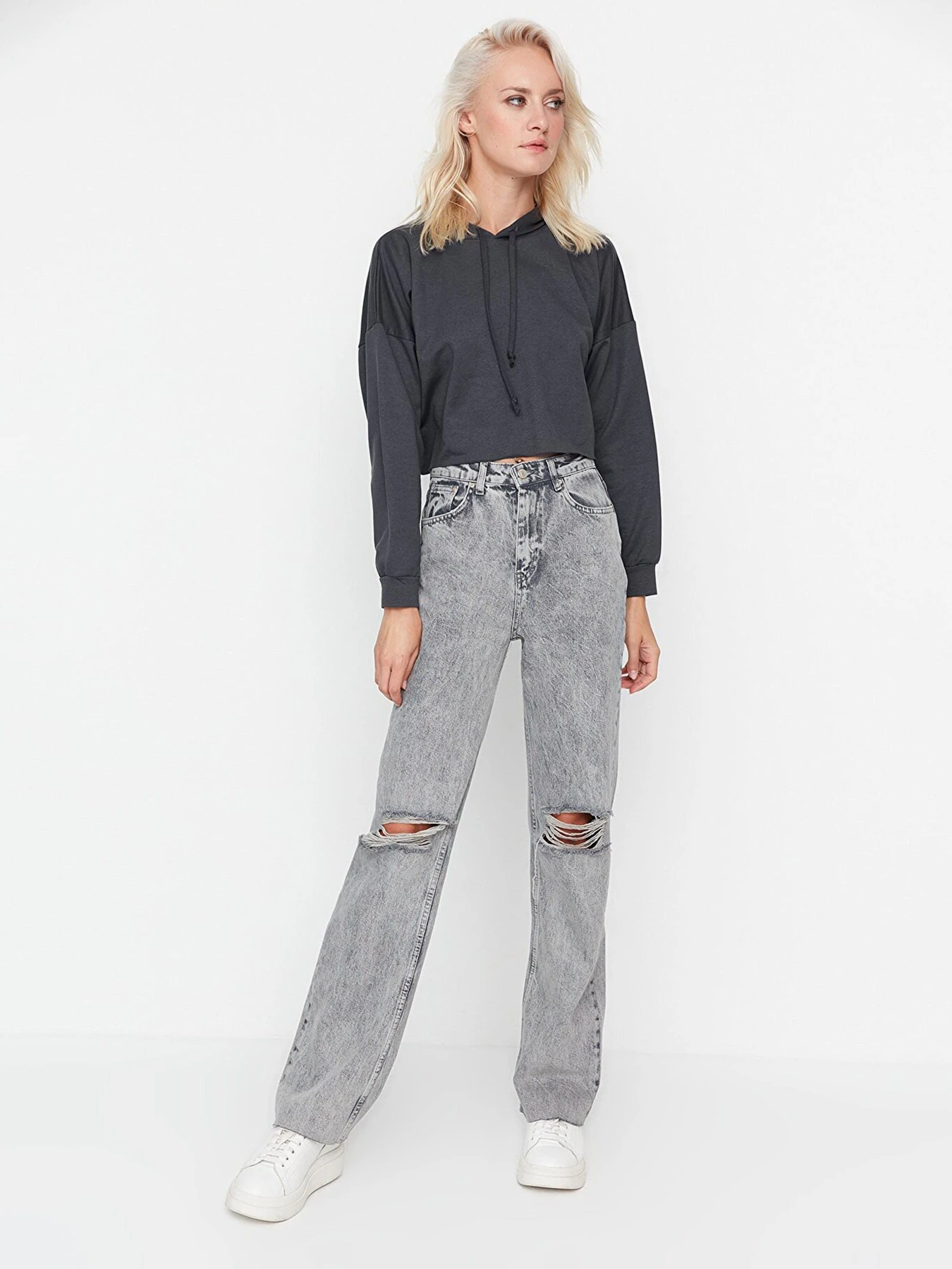 Джинси Trendyol модель TWOAW21JE0539/Gri Фото