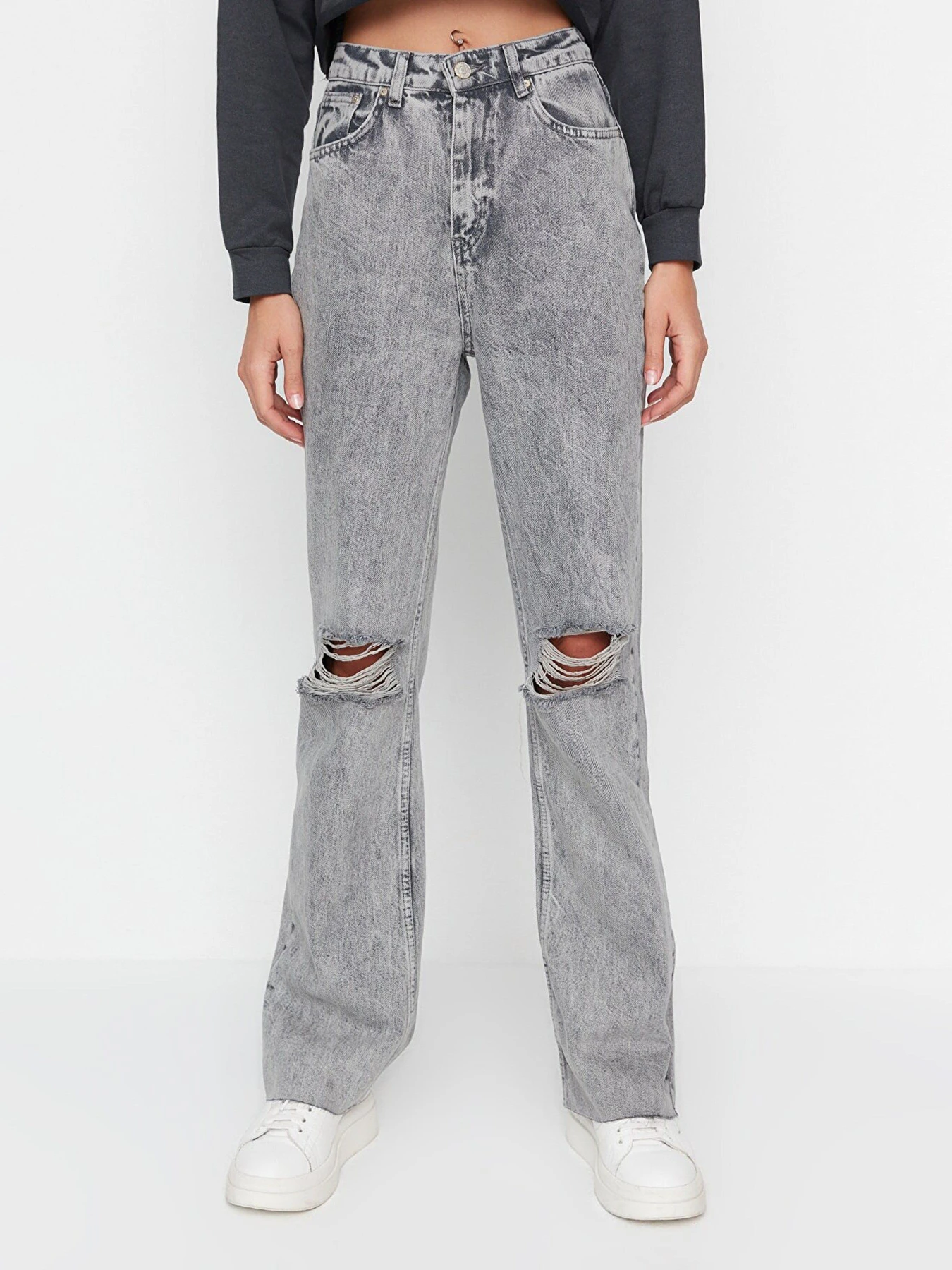 Джинси Trendyol модель TWOAW21JE0539/Gri Фото