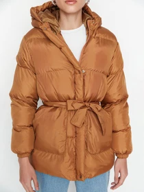 Куртки и дубленки Trendyol модель TWOAW21MO0011/Camel Фото