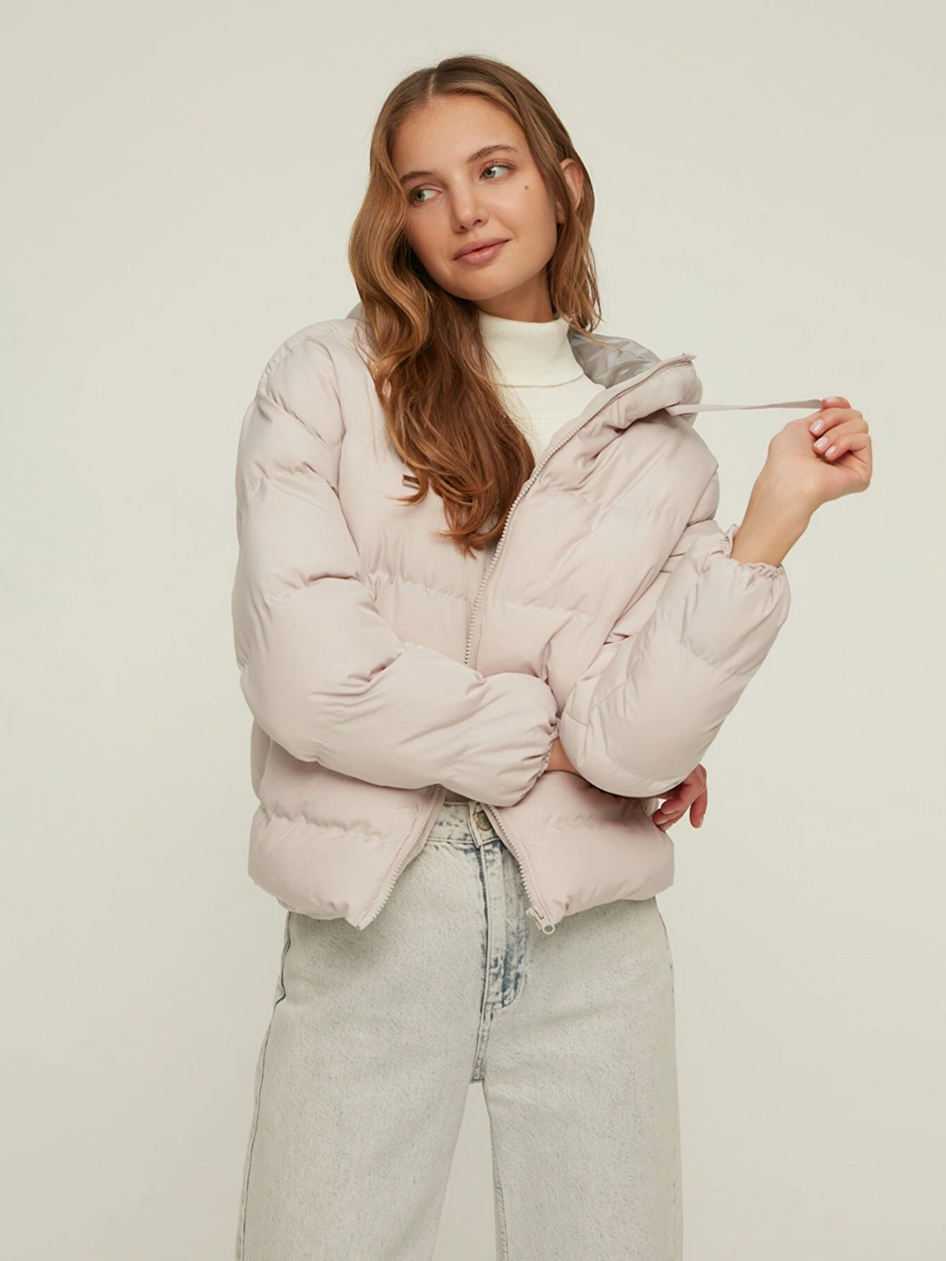Куртки и дубленки Trendyol модель TWOAW21MO0022/Gri Фото