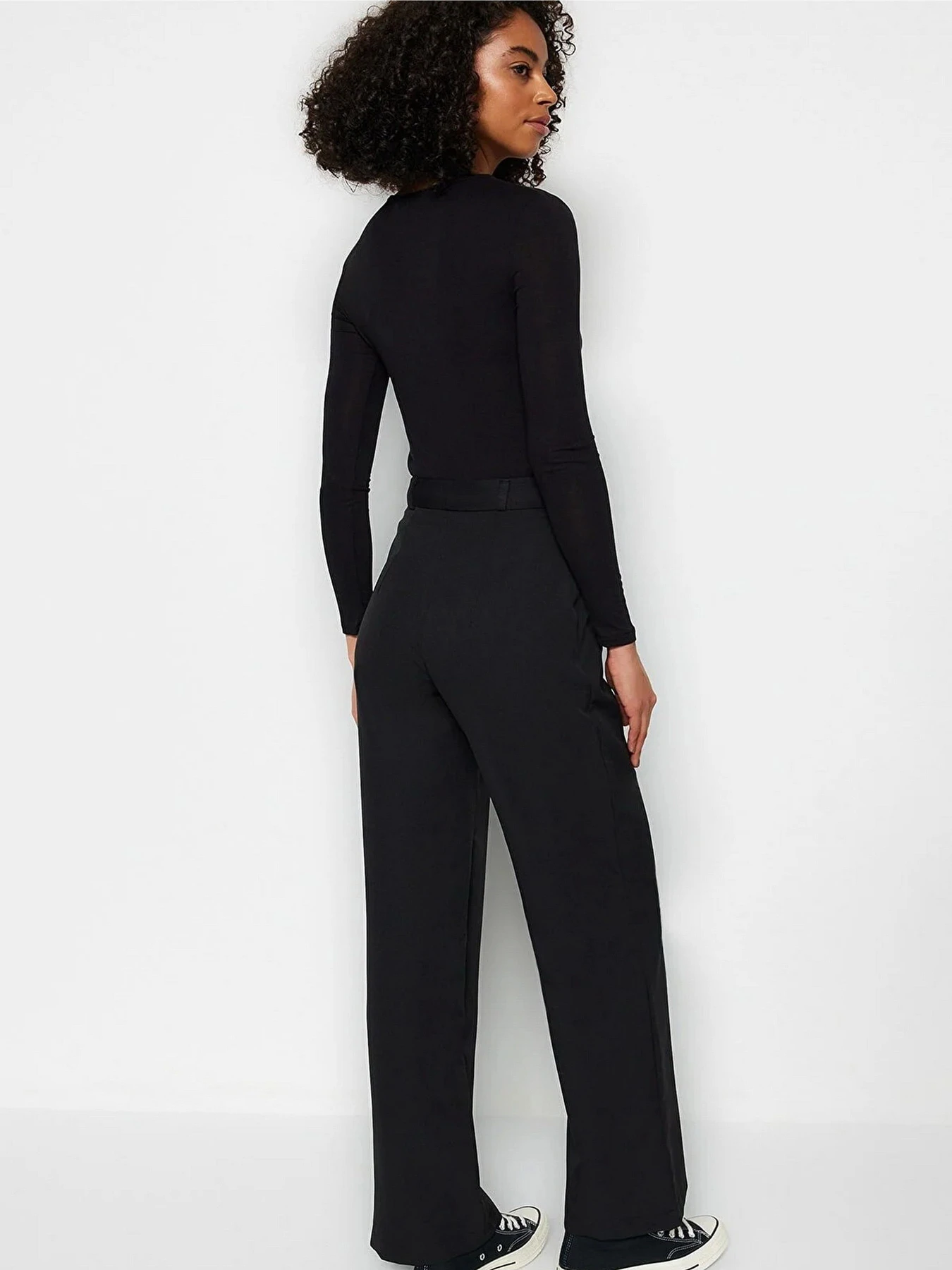 Штани Trendyol модель TWOAW21PL0076/Siyah Штани Trendyol модель TWOAW21PL0076/Siyah Фото