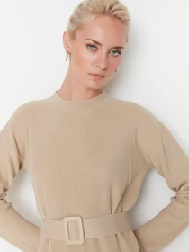 Платья Trendyol модель TWOAW23EL00041/Bej Фото