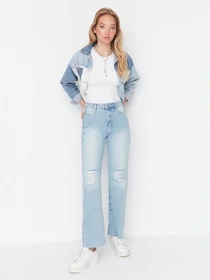 Джинси Trendyol модель TWOAW23JE00176/Acik Mavi Фото