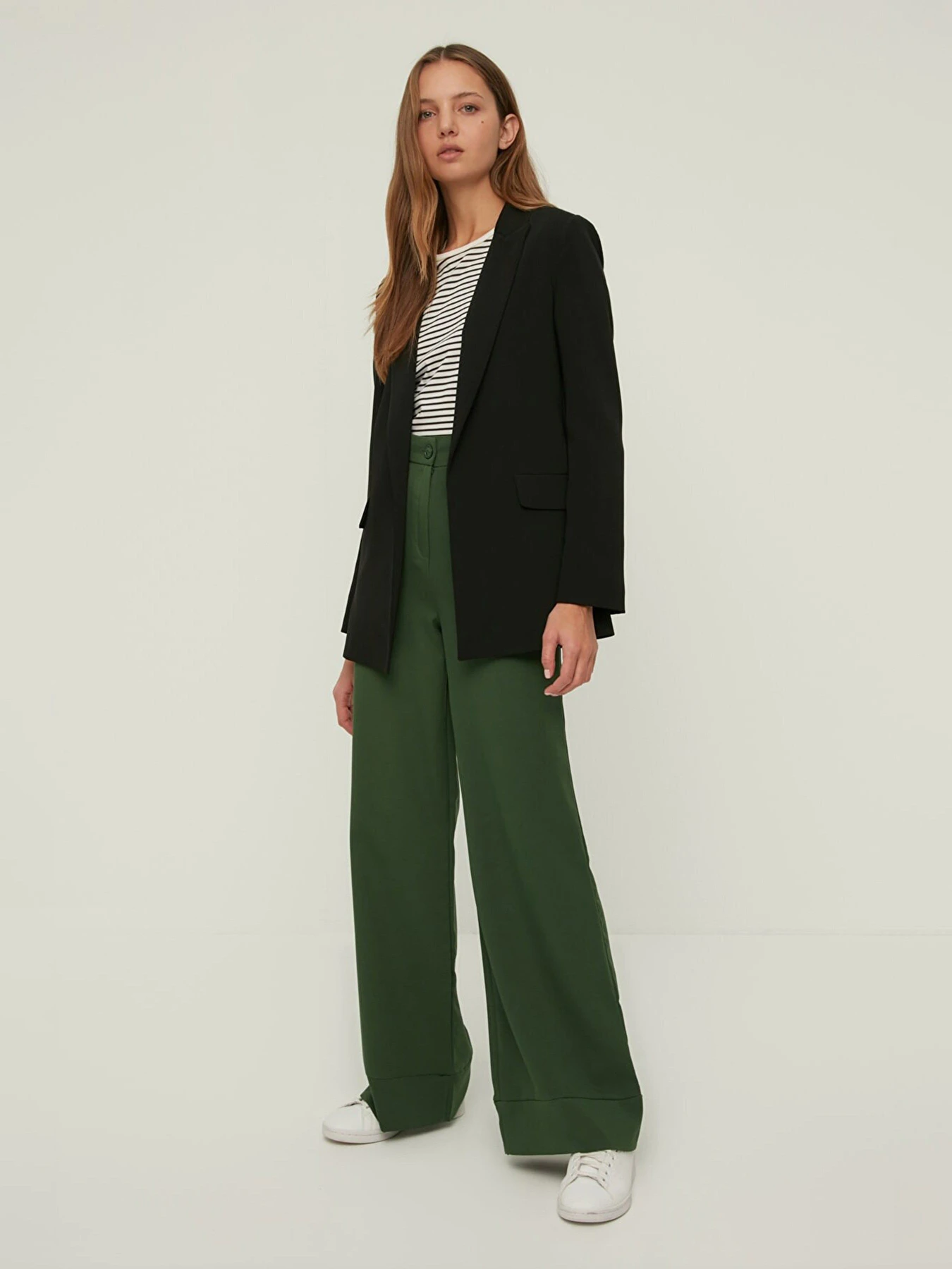 Брюки Trendyol модель TWOSS19ST0179/Haki Брюки Trendyol модель TWOSS19ST0179/Haki Фото