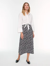Юбки Trendyol модель TCTAW22EE0001/Siyah-Beyaz-Cok Фото
