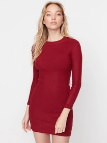 Платья Trendyol модель TWOAW21EL2244/Bordo Фото