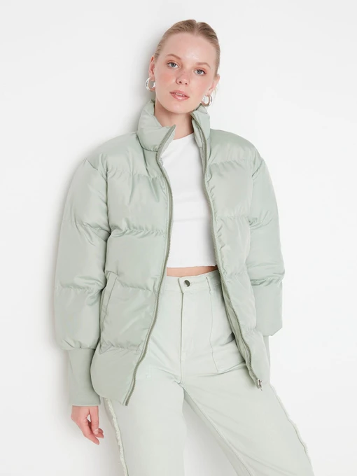 Куртки и дубленки Trendyol модель TWOAW22MO0002/Mint Фото