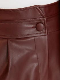 Шорты Trendyol модель TWOAW23SR00048/Bordo Фото