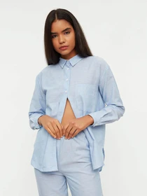 Одежда для дома и сна Trendyol модель THMAW21PT0175/Mavi Фото