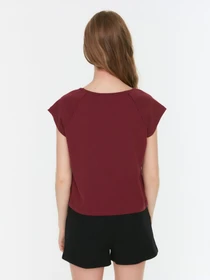 Футболки и поло Trendyol модель THMSS22TS2320/Bordo Фото