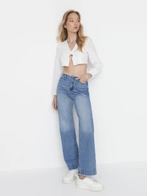 Джинсы Trendyol модель TWOAW23JE00043/Acik Mavi Фото