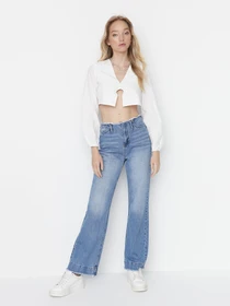 Джинсы Trendyol модель TWOAW23JE00043/Acik Mavi Фото