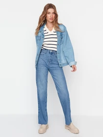 Джинси Trendyol модель TWOAW23JE00083/Mavi Фото