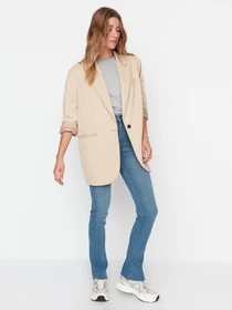Джинсы Trendyol модель TWOAW23JE00106/Mavi Фото