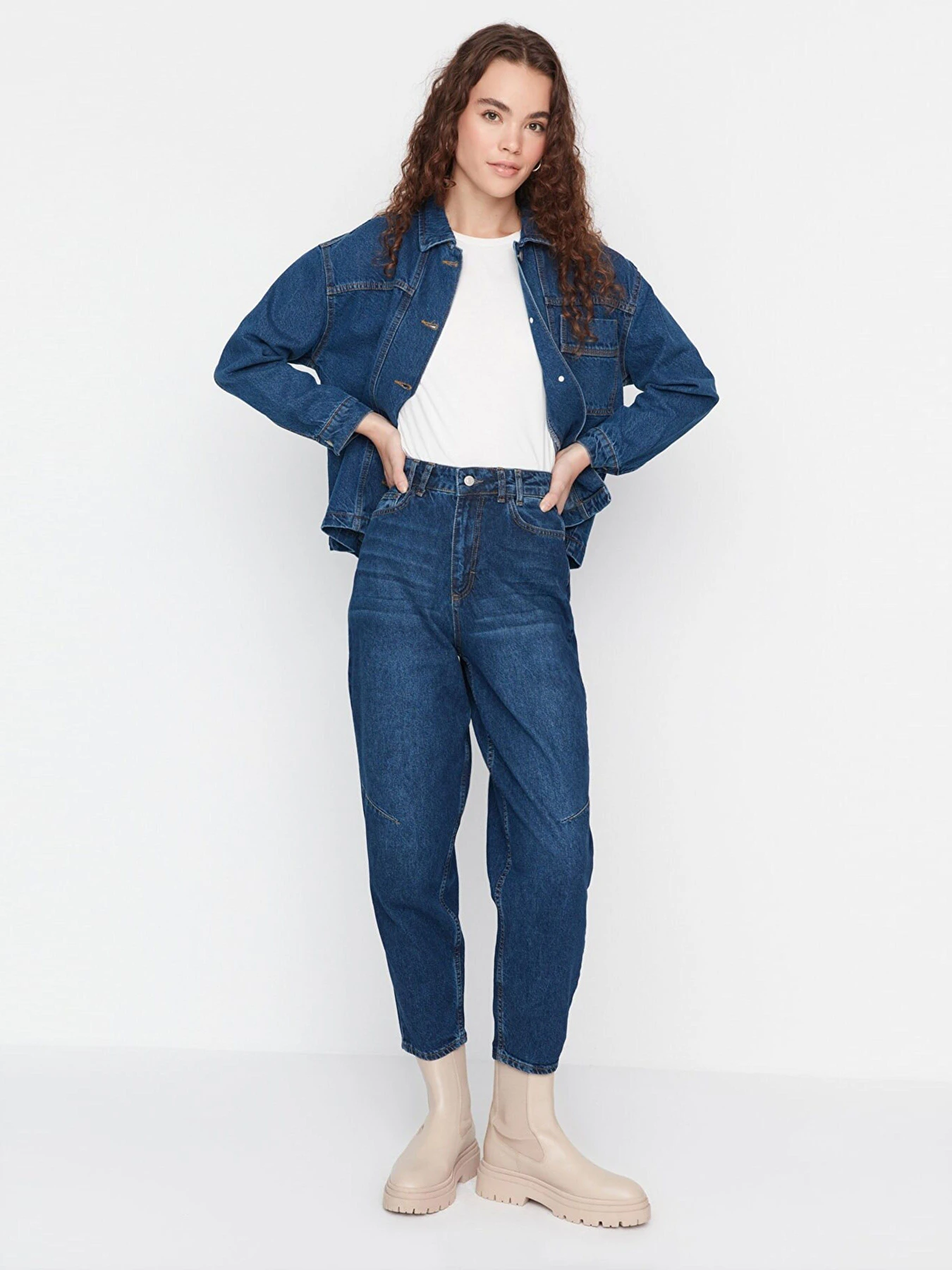 Джинси Trendyol модель TWOAW23JE00125/Mavi Фото