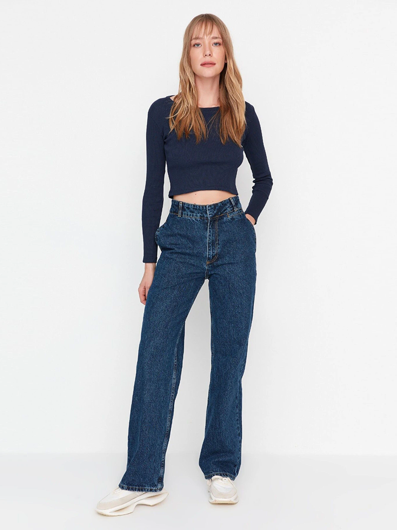 Джинси Trendyol модель TWOAW23JE00367/Mavi Фото