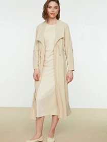 Сукні Trendyol модель TCTSS21UK0034/Bej Фото