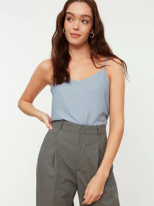 Футболки и поло Trendyol модель TWOSS19BB0224/Mavi Фото