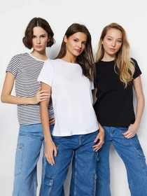 Футболки и поло Trendyol модель TWOSS20TS0146/Cok Renkli Фото