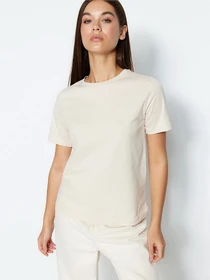 Футболки и поло Trendyol модель TWOSS23TS00000/Acik Bej Фото