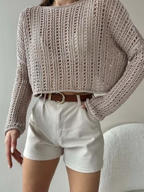 Рубашки Trend Alacati Stili модель ALC-X9960/Kum Beji Фото