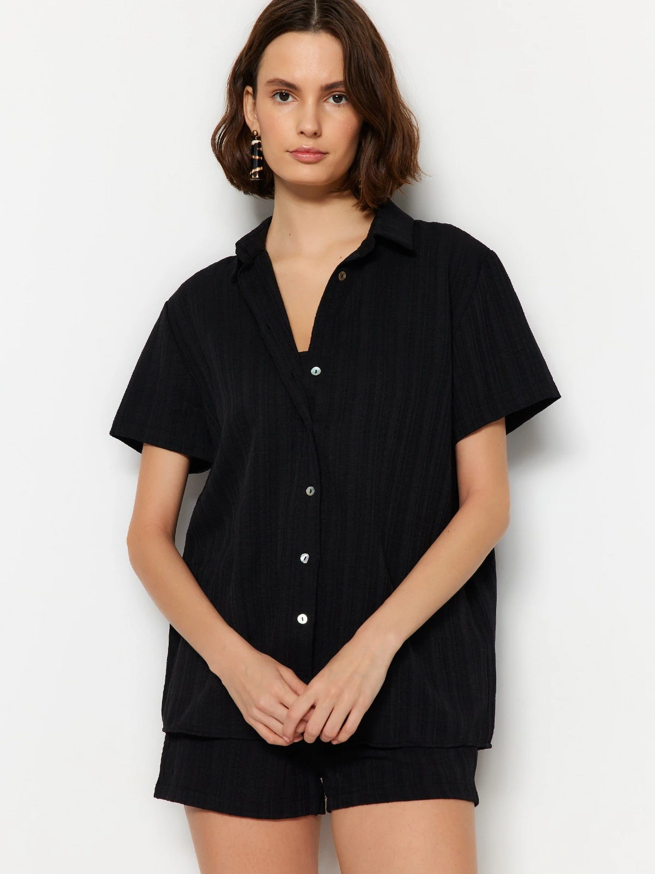 Костюмы Trendyol модель TBESS23AU00054/Siyah Костюмы Trendyol модель TBESS23AU00054/Siyah Фото