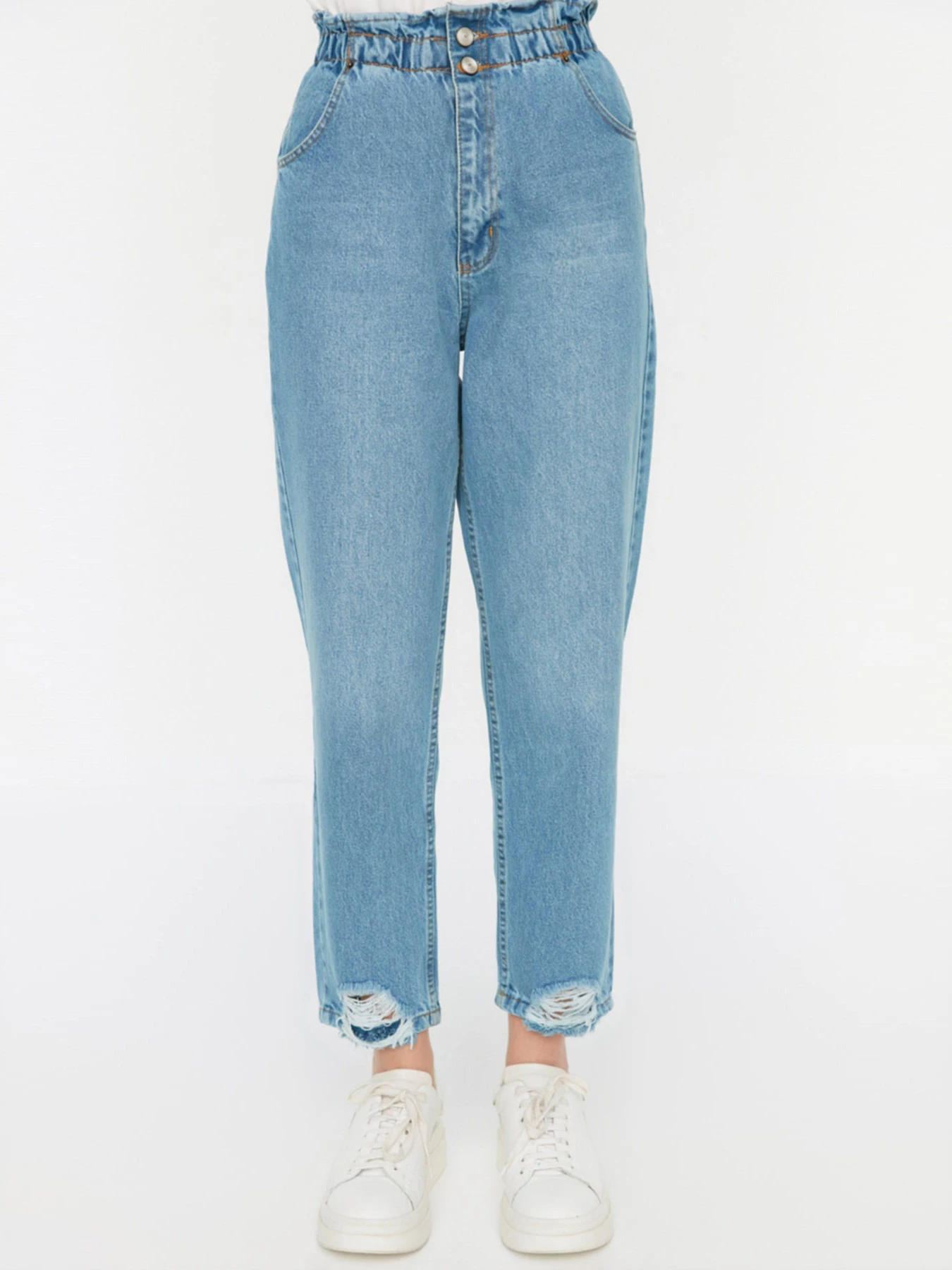 Джинси Trendyol модель TCTSS21JE0603/Indigo Джинси Trendyol модель TCTSS21JE0603/Indigo Фото