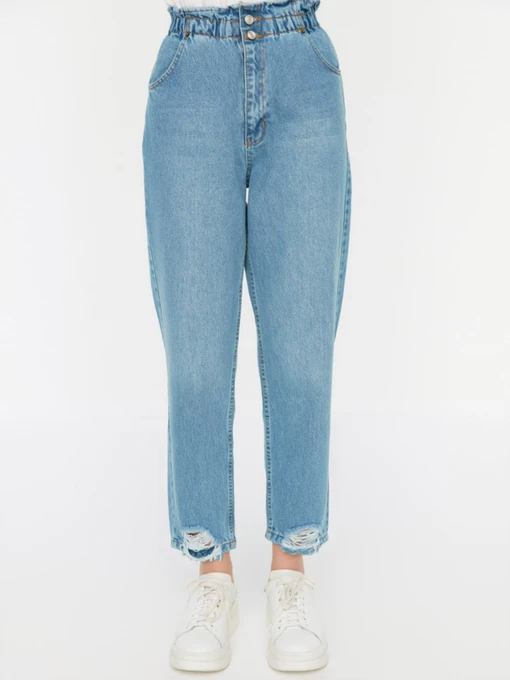 Джинсы Trendyol модель TCTSS21JE0603/Indigo Фото